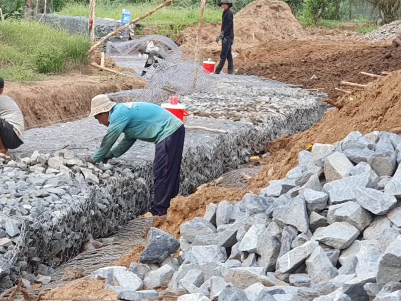 Hướng Dẫn Thi Công Rọ Đá, Thảm Đá Đúng Tiêu Chuẩn