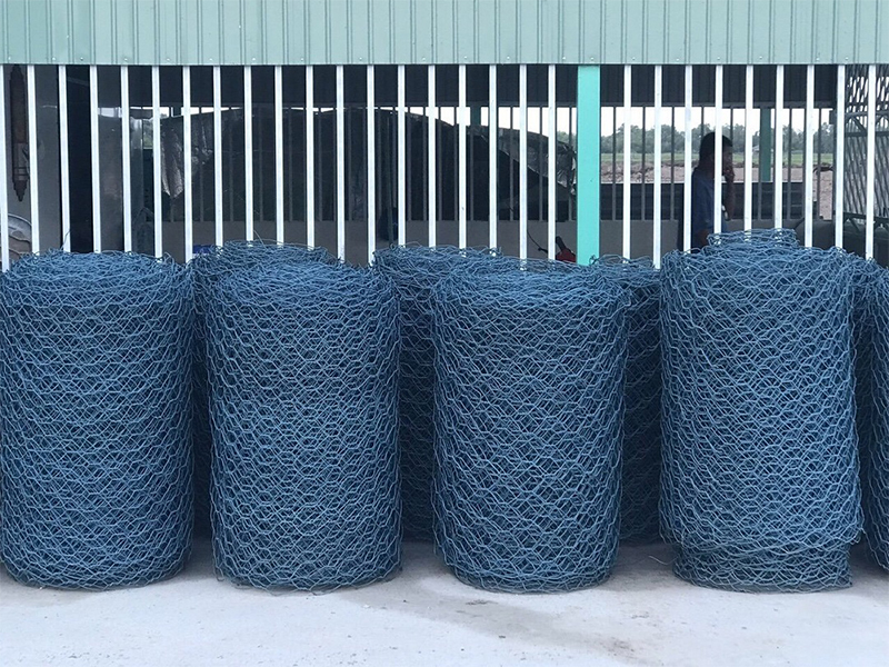 Rọ Đá Mạ Kẽm Nặng Bọc Nhựa PVC